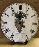 Wine Clock- Wine Wall Clock