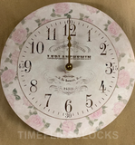 French Rose Clock