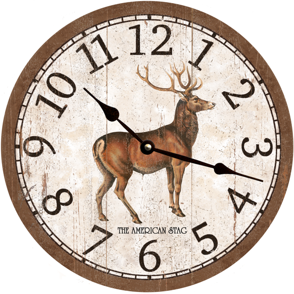 Deer Clock