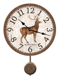 Deer Pendulum Clock