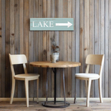 Lake Arrow Sign