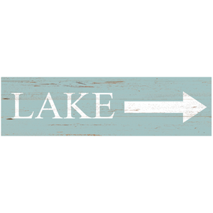 Lake Arrow Sign