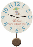 Beach Pendulum Clock