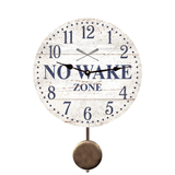 No Wake Zone Pendulum Clock