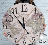 World Map Clock