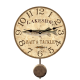 Pike Fishing Clock - Pendulum Clock