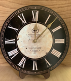 London Piano Tuning Clock- Rustic London England Wall Clock - 3