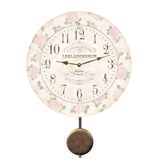 French Rose Pendulum Clock