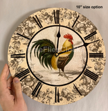 Rooster Clock- Rooster Wall Clock