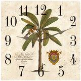 Square Palm Tree Clock - 4