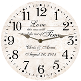 Test of Time Wedding Clock - 3