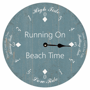 Carolina Blue Tide Clock