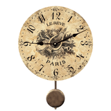 Toile Le Reve Clock- French Paris Clock