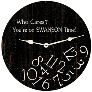Personalized Whatever Clock