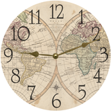 World Map Clock - 2