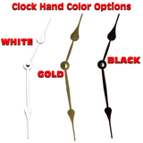 clock hand color options