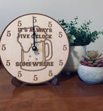Five O Clock Somewhere Clock