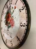 French Bouquet Clock- French Clock