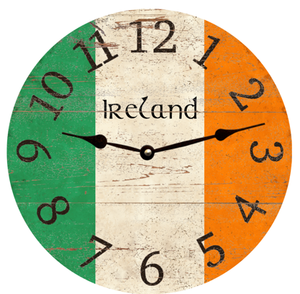 Irish Clock- Ireland Wall Clock