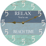 It's Five O Clock Somewhere Beach Clock - 2