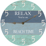 It's Five O Clock Somewhere Beach Clock - 3