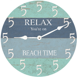 It's Five O Clock Somewhere Beach Clock - 4