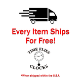 It's Five O Clock Somewhere Beach Clock - Free Shipping