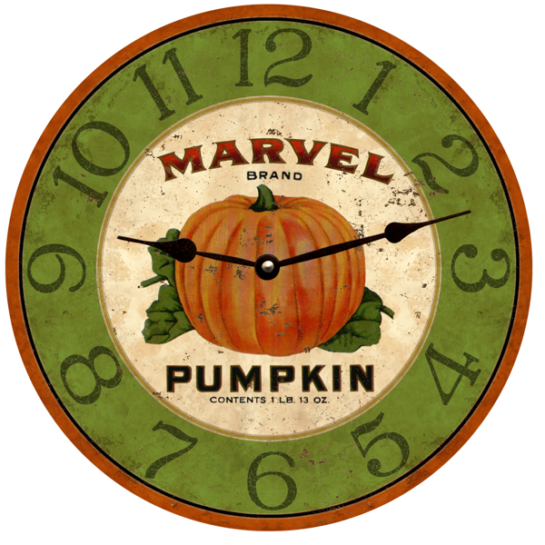 Pumpkin Clock