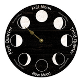 Black Moon Phase Clock