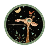 Nursery Room Clock - Silver Hands