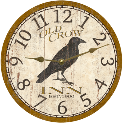 Old Crow Inn Clock