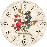 Oversized Flower Clock