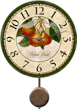 Pear Clock with Pendullum