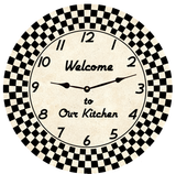 Retro Clock- personalized clock