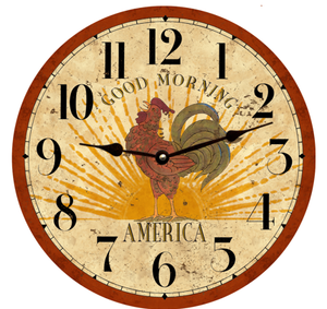 Rooster Clock