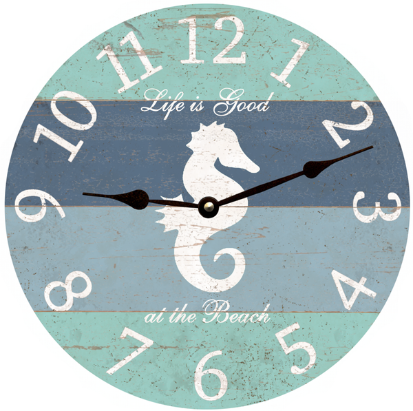 Seahorse Clock