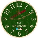 Ski Lodge Clock - 4