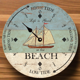 Beach Tide Clock 