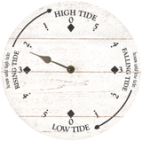 White Tide Clock