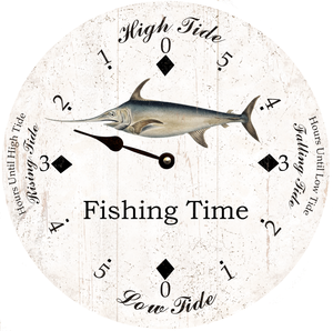 Swordfish Tide Clock