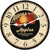 Vintage Apple Kitchen Clock - 2