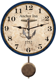 Personalized Anchor Pendulum Clock