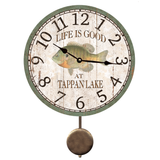 Personalized Bluegill Pendulum Clock