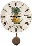 French Welcome Pineapple Pendulum Clock