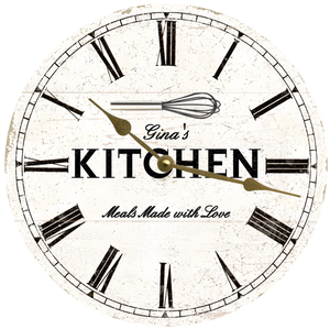 Custom Kitchen Clock