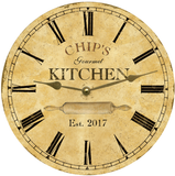 Personalized Kitchen Clock