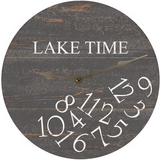 Lake Time Whatever Clock