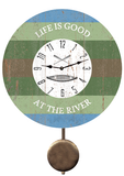 Life is Good at the River Clock