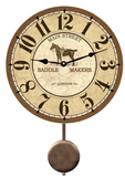 Main Street Saddle Makers Pendulum Clock