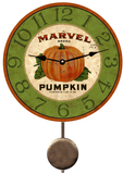 Pumpkin Pendulum Clock
